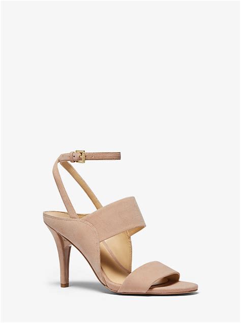 michael kors nora suede sandal